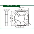 Ventilateur 120mm AC 220V pour affichage à LED